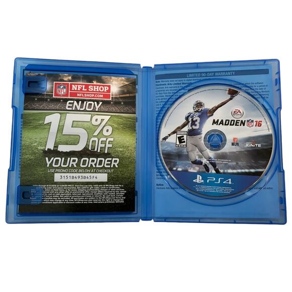 Madden NFL 16 - Sony Playstation 4 USED Excellent - Picture 2 of 4